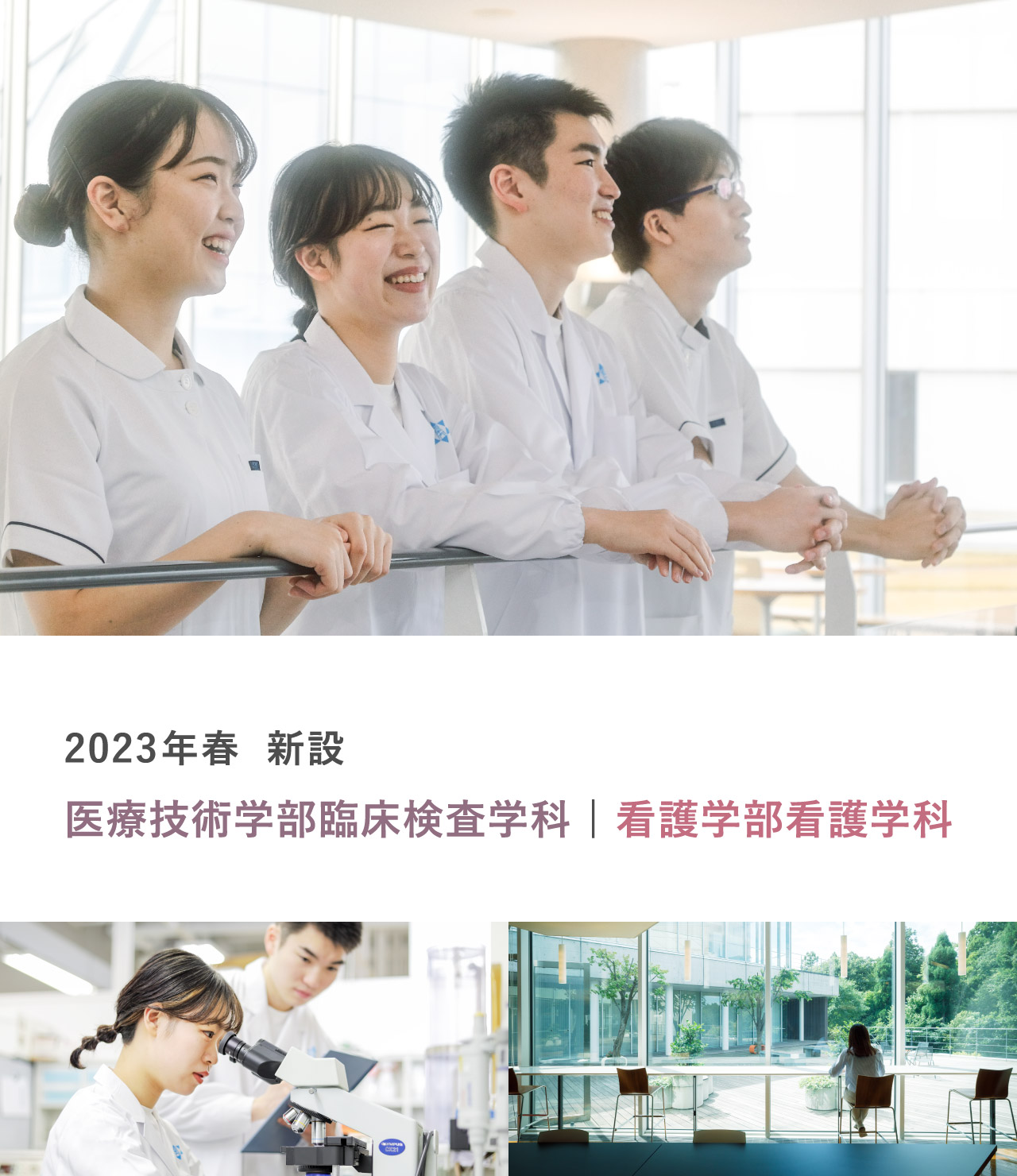 医療技術学部臨床検査学科 個別化医療と薬物療法に強い臨床検査技師になる！