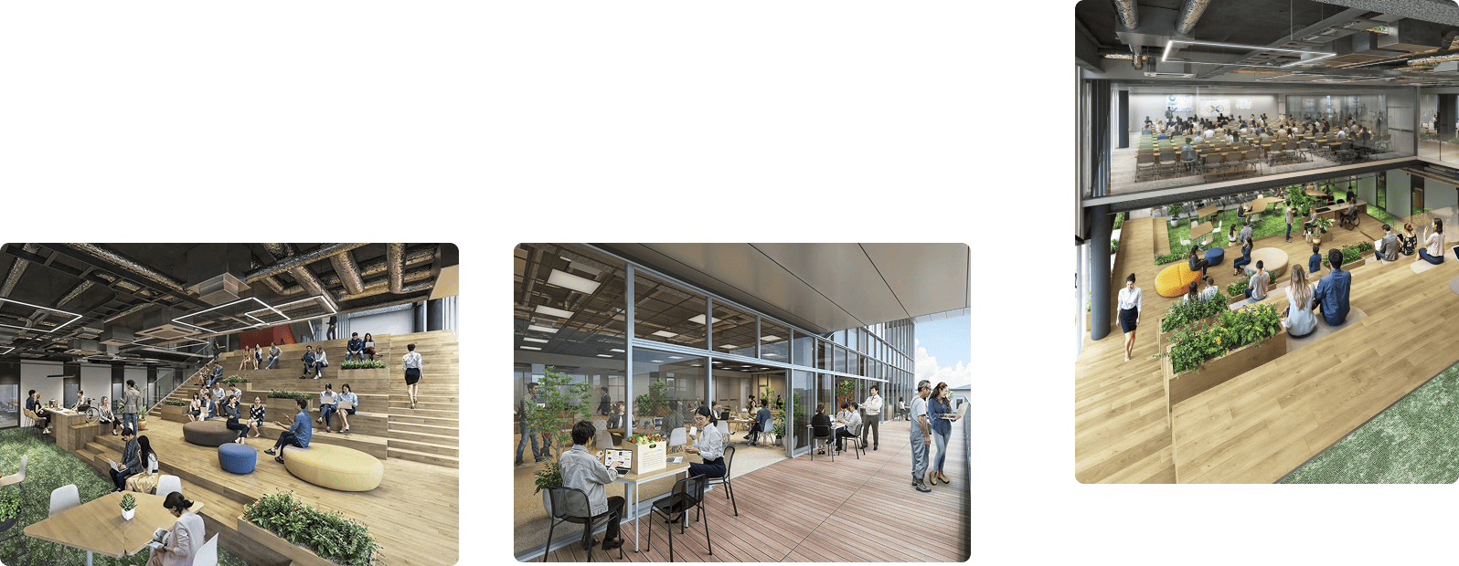 新潟科学大学の内観