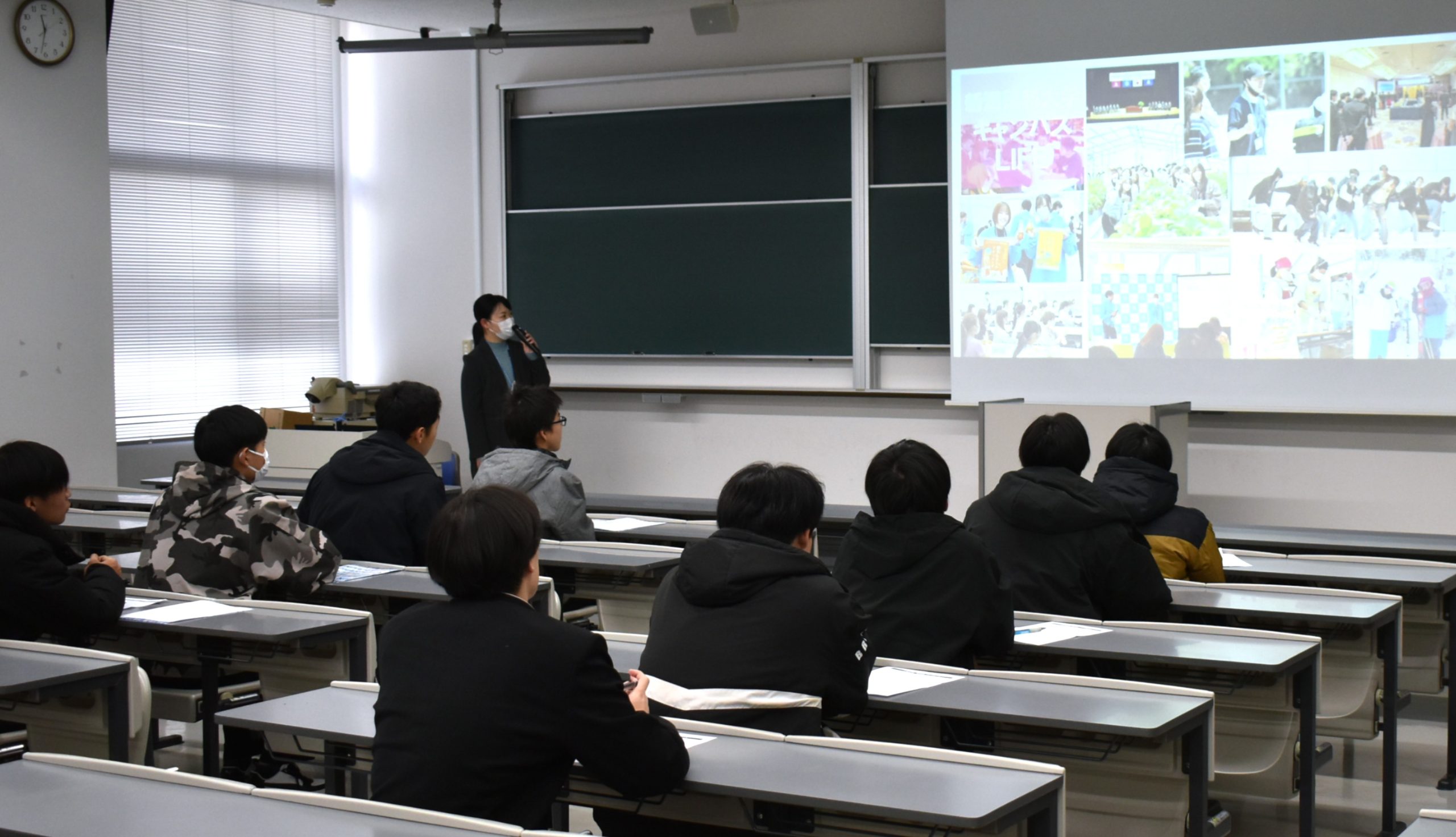 新潟県立新津工業高等学校2年生が本学を見学しました